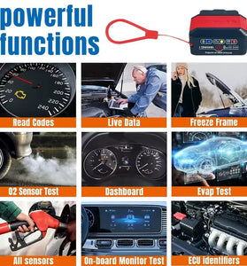 Konnwei KW905 Car OBD2 Scanner bluetooth 5.0 Engine Analyzer Android IOS Dual Mode Car Diagnostic Tool