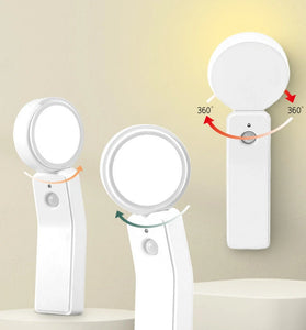 Human Infrared Sensor Lamp USB Rechargeable Rotatable Cabinet Light Desk Lamp Bedside Lamp