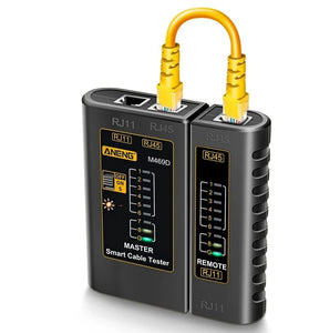 ANENG Network Cable Tester RJ45 RJ11 RJ12 CAT5 UTP LAN Cable Tester Network Pairing Tool M469D