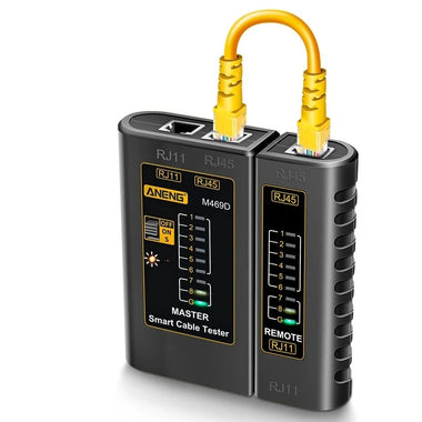 ANENG Network Cable Tester RJ45 RJ11 RJ12 CAT5 UTP LAN Cable Tester Network Pairing Tool M469D
