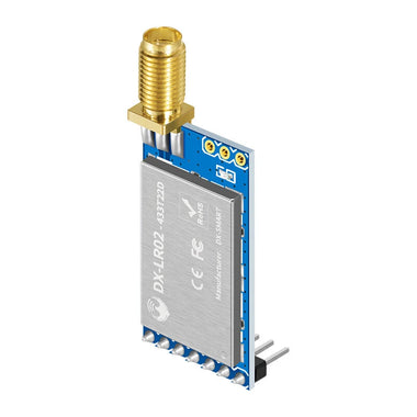 LR02 LoRa Wireless Module 433Mhz Serial Port Transceiver Low Power 8KM Transmission Distance UART Transceiver