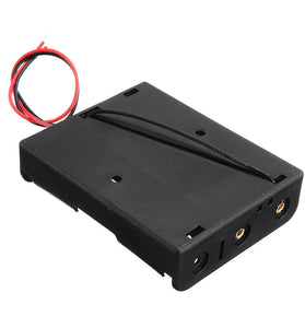 3 Slots 18650 Battery Holder Plastic Case Storage Box for 3*3.7V 18650 Lithium Battery