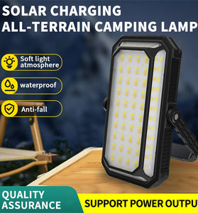 Bikight XY-008 10000mAh Solar Rechargeable CBO Camping Light Portable Outdoor Camp Emergency Light Type-C Powerful Work Lamp