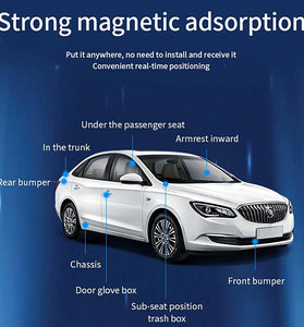 GF22 GPS Car Tracker Strong Magnetic Adsorption WiFi Locator Anti-theft Surveillance Device SOS Distress Alarm Voice Control Phone Tracking