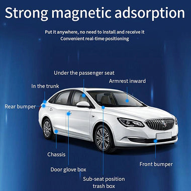 GF22 GPS Car Tracker Strong Magnetic Adsorption WiFi Locator Anti-theft Surveillance Device SOS Distress Alarm Voice Control Phone Tracking