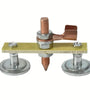 1PCS Copper Magnetic Welding Support with 35mm Disc Single or Double Head Options for Electric Welding Ground Clamp Spotter Connector