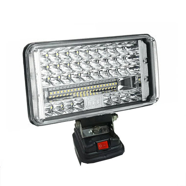 1000LM LED Work Light Energy Efficient  Portable for Outdoor Camping Shops Car Repair Suitable for 18V-20V Mak Battery Rechargeable 16/48 Lamp Beads Option