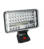 1000LM LED Work Light Energy Efficient  Portable for Outdoor Camping Shops Car Repair Suitable for 18V-20V Mak Battery Rechargeable 16/48 Lamp Beads Option