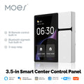 MOES Tuya WiFi 3.5 inch Smart Control Panel Screen 3 Relays 3 Physical Buttons IR Remote Control Central Controller Work with Alexa Google Assistant