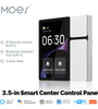 MOES Tuya WiFi 3.5 inch Smart Control Panel Screen 3 Relays 3 Physical Buttons IR Remote Control Central Controller Work with Alexa Google Assistant