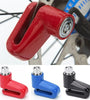 Bicycle Anti-thief Wheel Disc Brake Lock Aluminum Alloy Waterproof Lightweight Portable Bike Lock for Bike Motorcycle