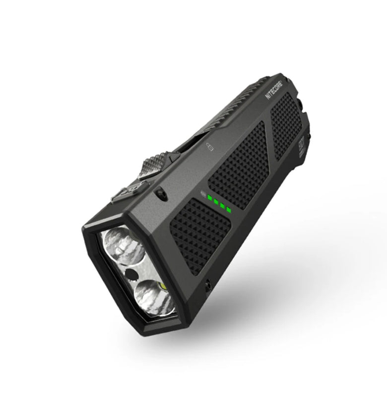 NITECORE EDC17 3in1 1500LM EDC Flashight 1350mW UV Light Green LEP Flashlight with Li-ion Battery USB-C Rechargeable Tactical LED Torch Outdoor Survival Tools