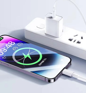 35W USB-C to iP Cable Fast Charging Data Transmission Copper Core Line 1M/2M Long for iPhone 15 14 13 Pro