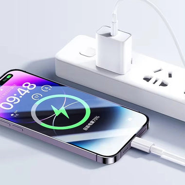 35W USB-C to iP Cable Fast Charging Data Transmission Copper Core Line 1M/2M Long for iPhone 15 14 13 Pro