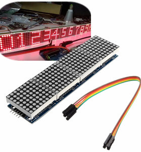 3Pcs MAX7219 Dot Matrix Module 4-in-1 Display Screen