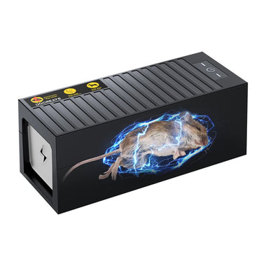 Docreate H600-2 Electric Rat Zapper 1800V High Voltage Mouse Trap Indoor Pest Control Battery USB Powered Compact Design