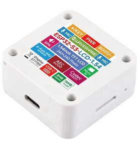 Waveshare ESP32-S3-LCD-1.54 Inch Development Board IPS 240x240 2.4GHz Wi-Fi Bluetooth BLE 5 262K Color Supports Xiaozhi AI Voice Interaction
