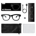 [World Premiere]Zeblaze Eyewear AI Smart Shooting Glasses 5MP 1080P Camera ChatGPT-4o Enpowered Open-Ear Speakers 32GB Storage 14H Battery Life Multi-language Supported IPX4 Hands-Free Audio Smart Glasses