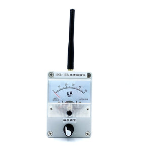 100KHz-1000MHz/1GHz Field Strength Indicator Meter RF Signal Level Tester + Antenna
