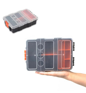 11 Grits Plastic Tool Sorting Box PP Material Ideal for Jewelry Hardware Parts Small Toys Fishing Gear Storagets
