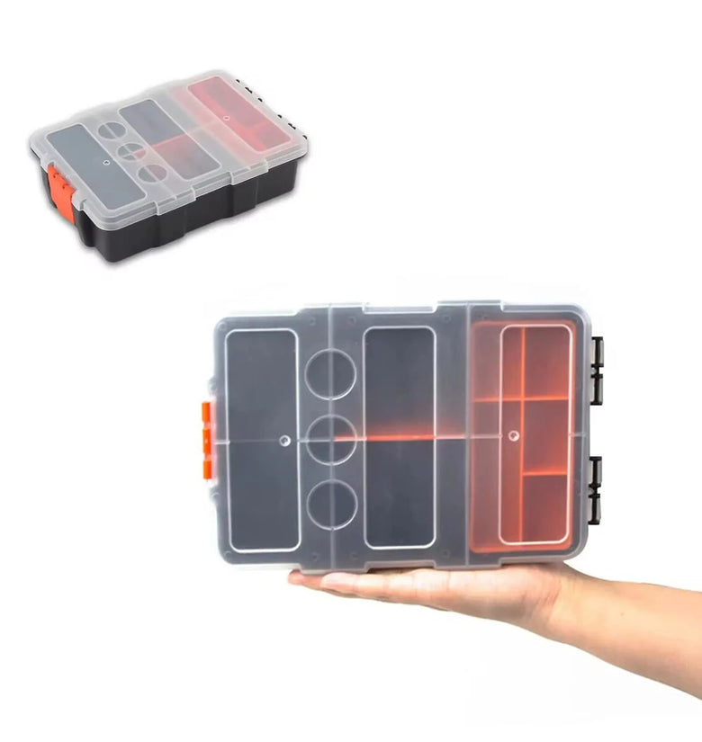 11 Grits Plastic Tool Sorting Box PP Material Ideal for Jewelry Hardware Parts Small Toys Fishing Gear Storagets