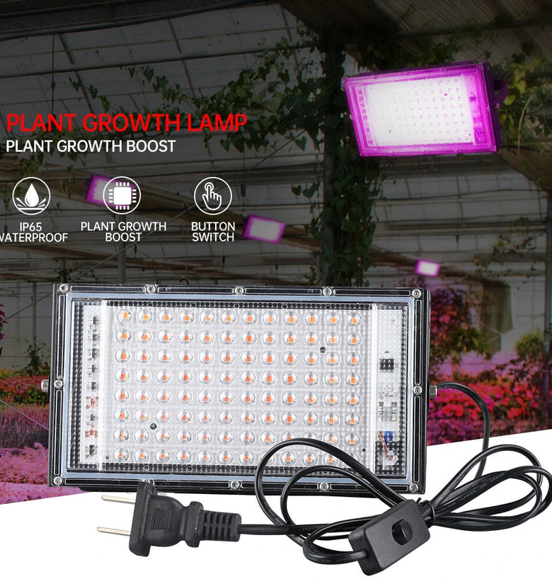 Phytolamp For Plants Light 50W 100W Led Grow Light Phyto Lamp Full Spectrum Bulb Hydroponic Lamp Greenhouse Flower Seed Grow Tent
