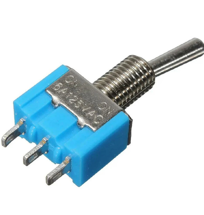 15PCS 3 Pins Toggle Switch AC 125V 6A 2 Position SPDT