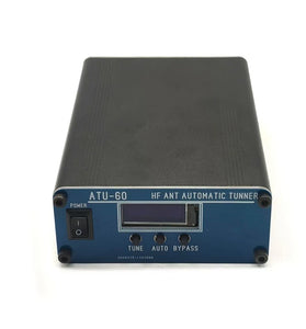 ATU-60 3.5-54MHz 60W Shortwave Mini Antenna Tuner Radio Device PIC16F1938 MCU 5 LC Combinations Universal Antenna Tuner
