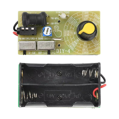 FM/MW/SW Multi-Band Headphone Radio 87-108MHz Medium Wave Short Wave FM Radio Module DIY Kit with 3.5mm Headphone Jack