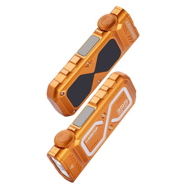 Lumintop Pixel Light 1200LM 265M Smart Flat EDC Flashlight Rotary Dial Control RGB AUX, 365nm UV, Green LEP, Flood & Spot Light & Gravity Pixel Mode, Multi-function USB-C Charging LCD Strong Work Lamp Hiking Camping Outdoor Emergency LED Torch