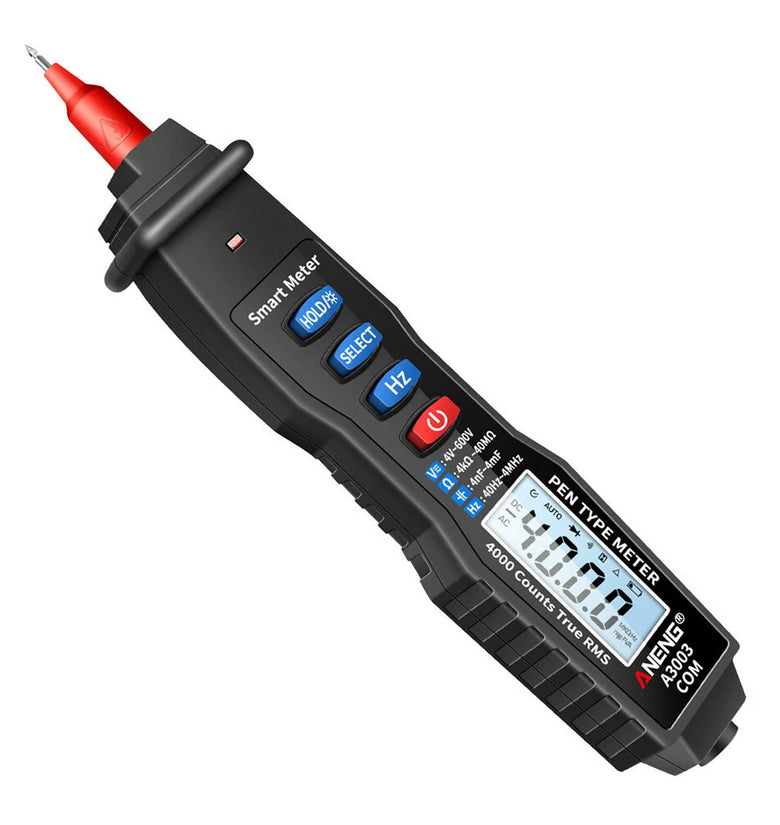 ANENG A3003 Digital Pen Multimeter Professional 4000 Counts Smart Meter with NCV AC/DC Voltage Resistance Capacitance Testers
