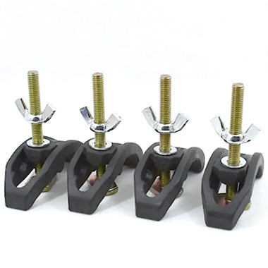 6PCS CNC Arcuate Press Plate Clamps Engraving Machine T Track Hold Down Clamps Fixture Fastening Platen Router Woodworking Accessories for Milling Machine