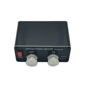 1.8MHz-50MHz 0.5W-120W Short Waves SWR and Power Watt Meter Chinese English Menu Switchable Type-C Charging Interface