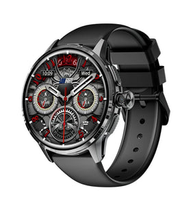 LOKMAT APPLLP3 4G/5G Android Smart Watch 1.6 Inch AMOLED Display GPS WiFi Heart Rate Blood Pressure SpO2 Monitor Sleep Monitoring Multi-sport Modes Music Playback NFC Function 2MP Pull-out Camera
