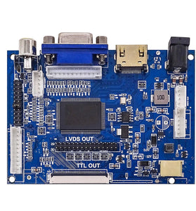 LCD Display TTL LVDS Controller Board HDMI VGA 2AV 50PIN for AT070TN90 92 94 Support Automatically VS-TY2662-V1 with 5-key Keyboard