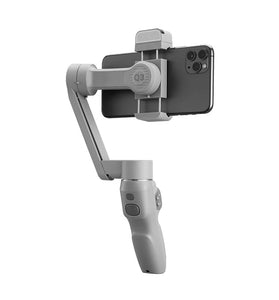 ZHIYUN Smooth Q3 Anti-shake Handheld Gimbal 180 Flip Fill Light Gesture Control AI Beauty Super Wide-angle Zoom Mobile Phone Stabilizer Bracket