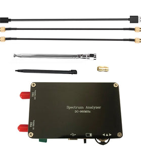 2.8 Inch Spectrum Analyzer with Fast Scanning Speed and User-friendly Controls for Accurate Signal Monitoring and Device Emissions Testing Including Essential Accessories