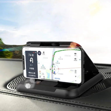 Car Center Console Mobile Phone Navigation Holder Anti-Slip Pad Mobile Phone Holder Instrument Panel Car Mobile Phone Holder