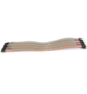 120pcs 30cm Male To Female Breadboard Jumper Cable 2.54mm Dupont Wire