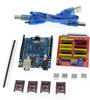V3.0 Engraver CNC Shield+R3 Board+4pcs A4988/DRV8825 Driver Expansion Board for 3D Printer Set Kit