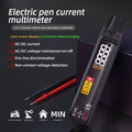 MUSTOOL U0 High Precision U-shaped Clamp Multimeter AC/DC Current Voltage Resistance  T-RMS Auto Multimeter Built-in Flashlight Non-contact Voltage Induction Auto Shutdown Compact Measuring Tool