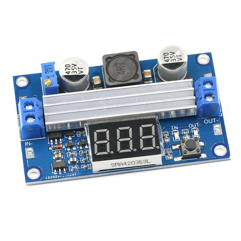 LTC1871 100W High Power DC-DC Booster Step Up Module 3.5-35V Converter Regulated Power Supply with Digital Display