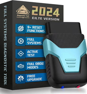 HUMZOR Z100 Bluetooth 5.2 OBD2 Diagnostic Tool Full System OBDII Scanner 9+ Reset Functions iOS Android APP Controlled Bidirectional Testing
