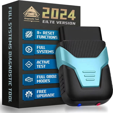HUMZOR Z100 Bluetooth 5.2 OBD2 Diagnostic Tool Full System OBDII Scanner 9+ Reset Functions iOS Android APP Controlled Bidirectional Testing