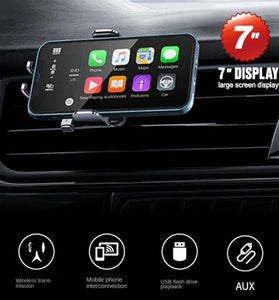 7 inch Wireless CarPlay Car MP5 Player bluetooth FM Transmitter Rearview Camera AUX Wireless Wifi Touch Screen For Apple Carplay Android M8