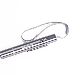 3-in-1 Red Light Cat Teaser Stick + White Light Mini Torch + UV Flashlight, USB Rechargeable Detecting Mini Pointer Pen Light