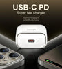 [GaN Tech] LDNIO Q1415 45W 1-Port USB PD Charger USB-C PD PPS Fast Charging Wall Charger Adapter EU Plug US Plug with Type-C to iP/Type-C Cable