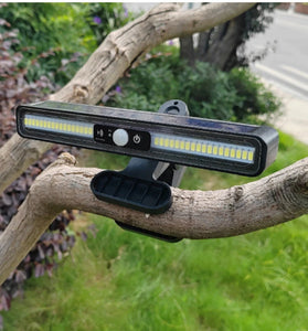 Outdoor Waterproof Wall Mounted Solar Light 3 Mode Human Body Sensor Solar Lamp Light Control Auto ON OFF Porch Light for Garden