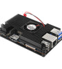 Orange Pi 5 Aluminum Alloy Case with Cooling Fan Active Passive Cooling Radiator with Heatsink Heat Dissipation Metal Enclouse for Orange Pi 5/5B/5 Plus