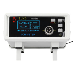RCL101D Desktop Meter Resistance Capacitance Inductance ESR Measurement 1-key Calibration Automatic Ranges/Gain ARM Processor